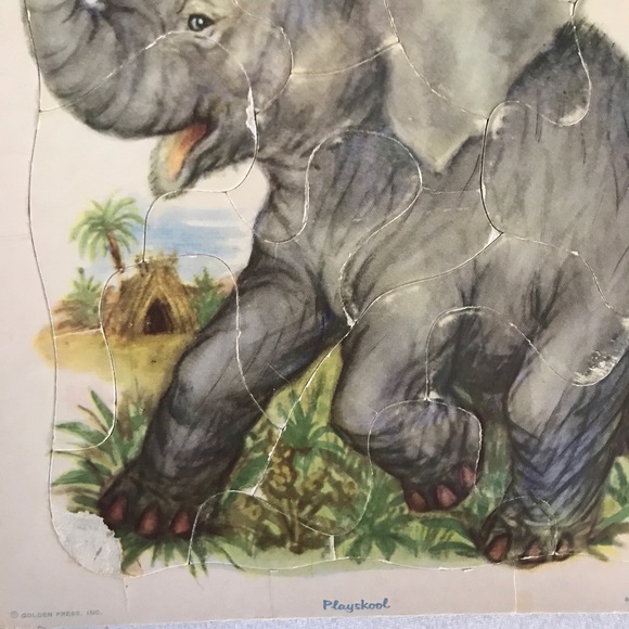 5 Vintage Playskool board puzzles - Picture 9 of 11